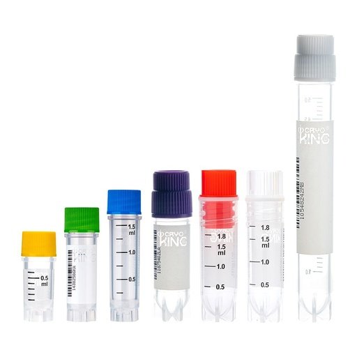 CryoKING™ Side Barcoded Cryogenic Vials